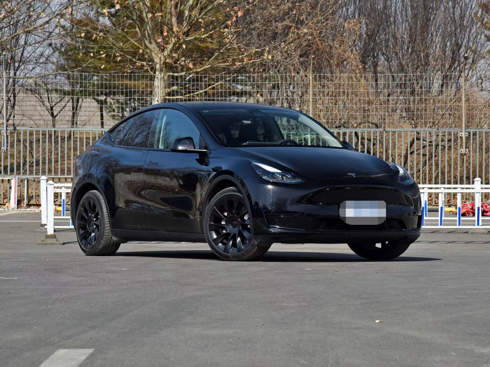 Автомобиль 2022 функции 4WD 615km EV SUV представления модели y Tesla высокий новый