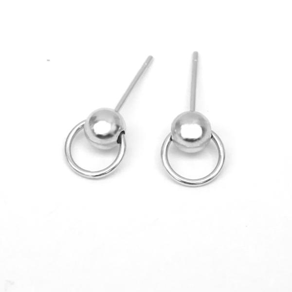 Customized New Jewellery Design Cubic Zirconia Stud Earrings For Gift