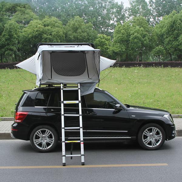 Hard Case Roof Top Tent 210x160cm ABS Shell 300gsm Polyester