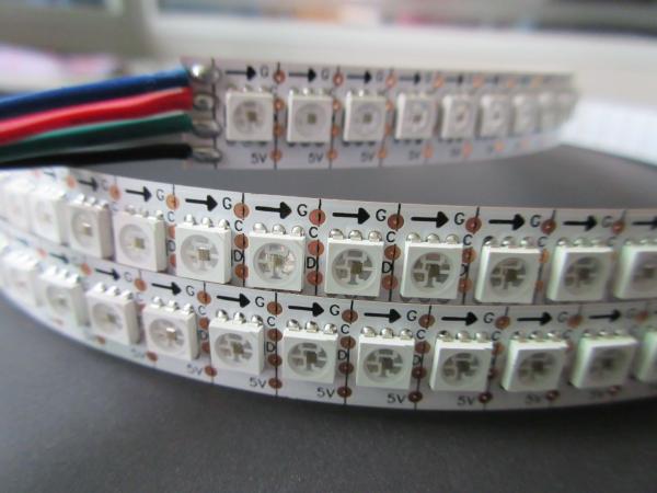apa102 apa104 ws2812b rgb flexible pcb full color digital addressable led strip
