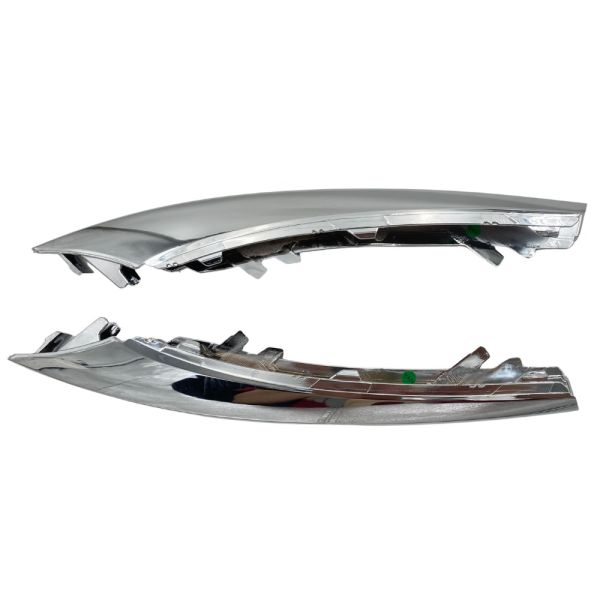 2228852321 2228852421 Demillon Auto Parts Front Fog Light Frame Bright Strip Bar for Mercedes-Benz W222 S300 S350 S400 S450 S500