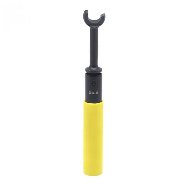Llave dinamométrica de cabeza rápida de 7/16 20 pulg/lb para conectores F