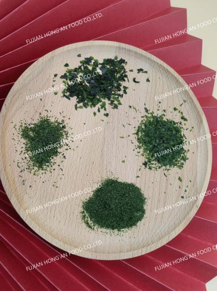 Algas marinhas Ulva Lactuca em pó Umami Sabor Aonori Flocos de alga verde japonesa em pó 100g