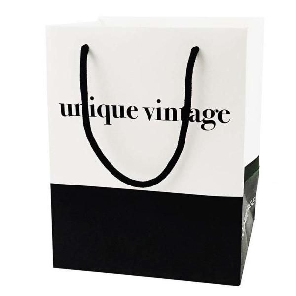 Custom Logo Clothing Shopping Gift Jewelry Packaging Paper Bag with Gold Stamp Finish