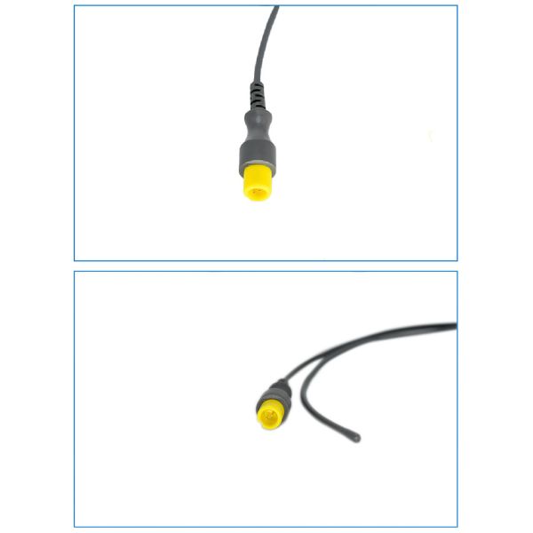 Compatible Reusable Temperature Probe for 37392 Body Cavity General Purpose 2 Pins Monitor Temperature Probe