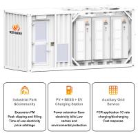 Refrigeração por líquido Sistema de armazenamento de energia industrial e comercial BESS sistema de bateria de armazenamento de energia solar