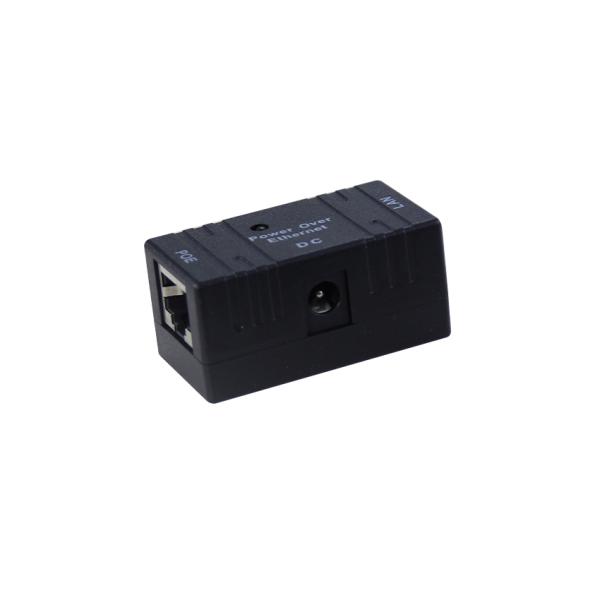 PoE Combiner- DC Power + Ethernet Data to RJ45 Output, Passive Power Over Ethernet Injector Cable for IP Camera / Access Point