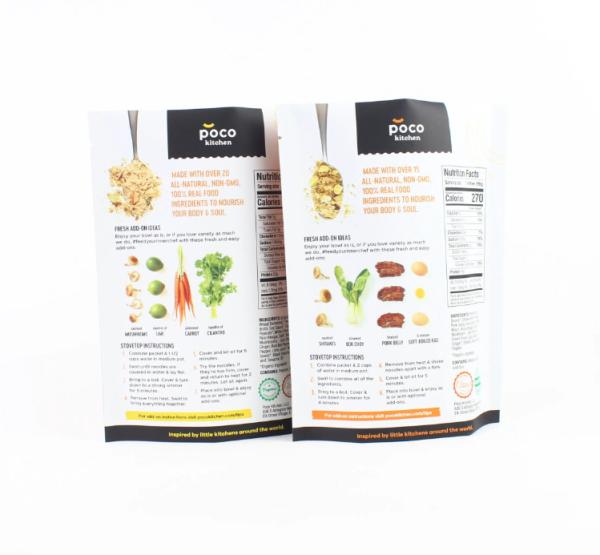 Customized Recyclable Biodegradable Food Packaging Smell Proof Bag Sealed Zipper Stand-Up Mylar Pouch Bags