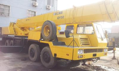 XCMG Lorry Mounted Second Hand Truck Cranes Year 2009 With 3 Years Warranty