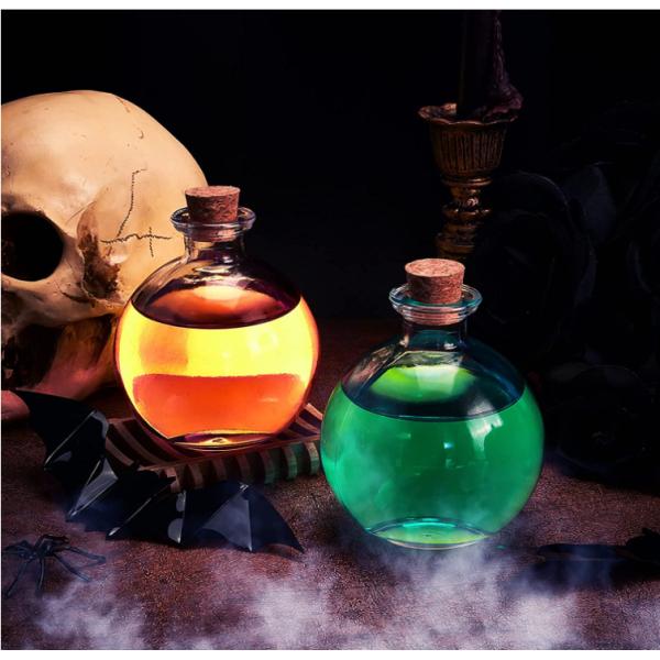 Прозрачная индивидуальная бутылка для парфюмерии с макаронами 0,3 унции, 0,5 унции, круглая и квадратная портативная