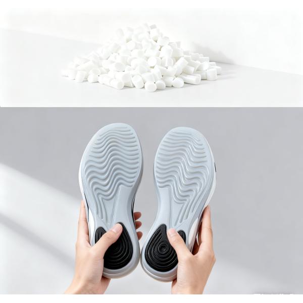 Sungallon Soft Wear-Resistant Odor-Free TPE Thermoplastic Elastomer Granules for Home Indoor Slippers/Casual Loafers Shoe Sole Molding