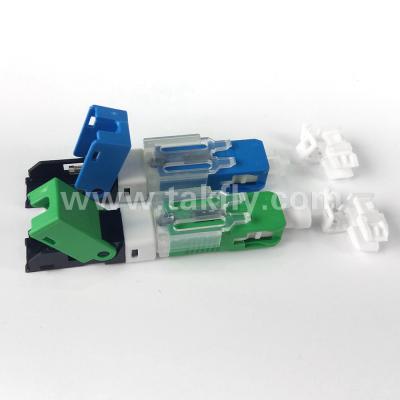 Conector rápido de fibra óptica Sc de modo único em FTTH