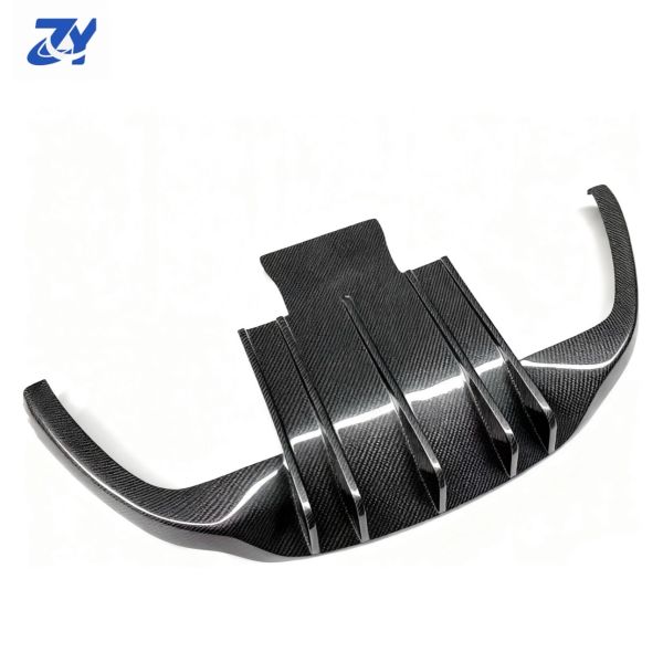 MC Style Carbon Fiber Car Rear Diffuser Down Spoiler for Maserati Gran Turismo GT