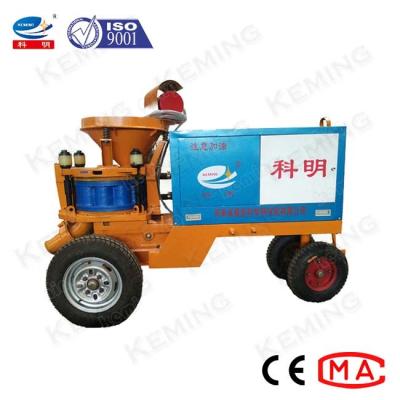 Máquina concreta molhada conduzida elétrica 10m3/H do pulverizador do Gunite do Shotcrete