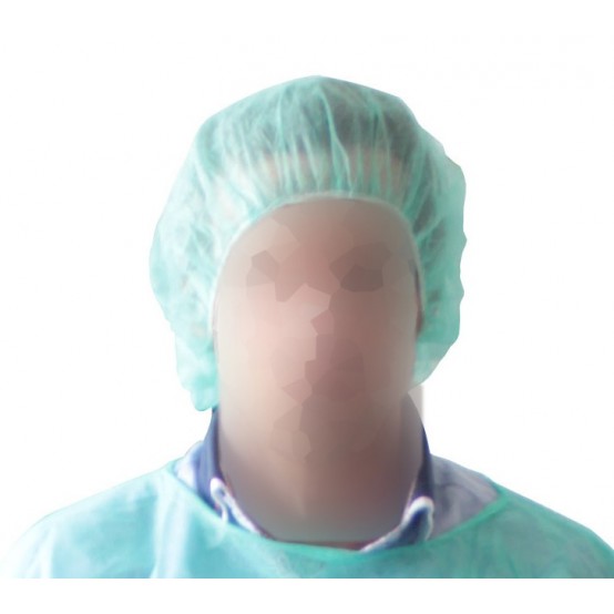 Breathable Medical Head Cover , Medical Bouffant Caps Multi Use