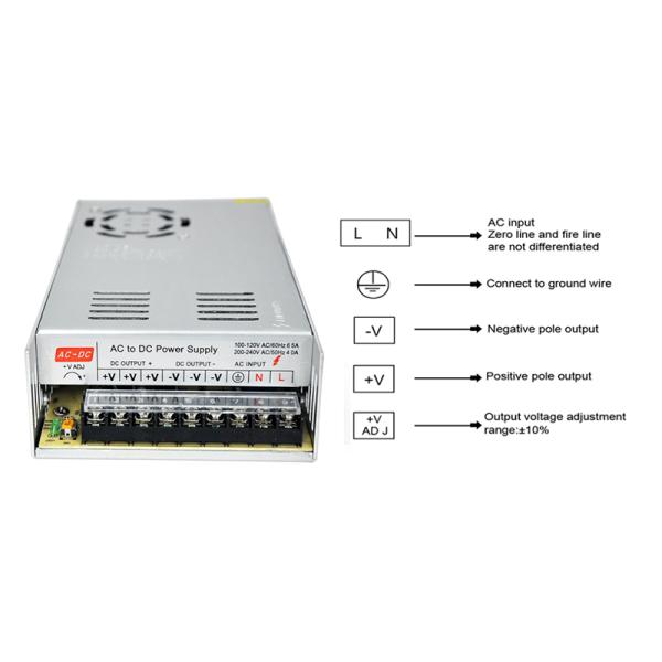 электропитание переключателя 360W 30A для СИД освещая всеобщую силу привода регулятора напряжения тока