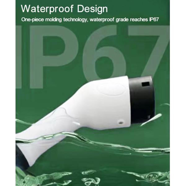 GB/T 32A 7kW Electric Vehicles Portable EV Charger With Screen