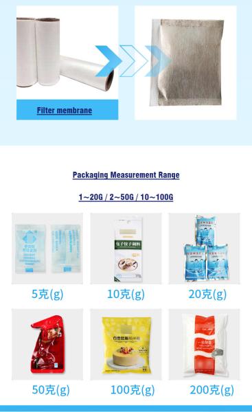 Salt Pouch Filling And Sealing Machine Fully Automatic Pouch Packing Machine