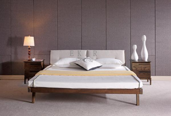 Modern Bedroom Furniture Upholstered Bed Headboard