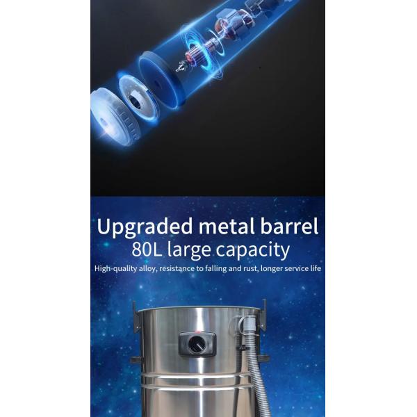 Высокососущий бытовой твердый ковровый пылесос американского стиля Фабрика 80L коммерческий влажный и сухой пылесос