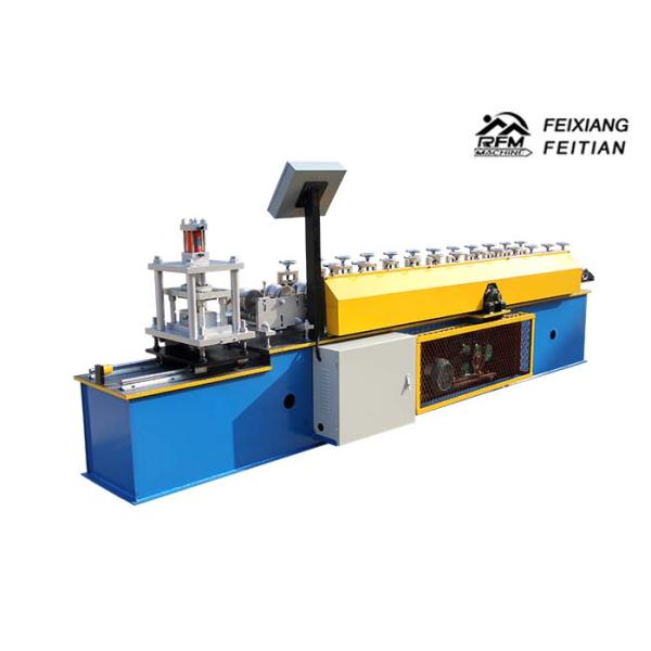 Roller Shop Steel Door Frame Making Machines 25m/Min Speed 5500*800*900mm Size