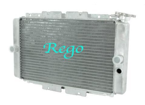 Aluminum Material ATV Replacement Radiator , 24mm Core Thickness Yamaha Rhino Radiator
