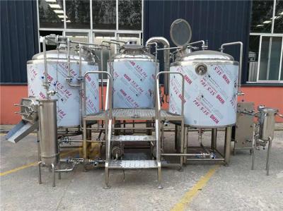 Automatic Beer Production Line 30hl Four Vessels Brewhouse With Plc Control