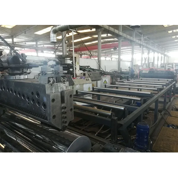 PE/PP/PVC Automatic Plastic Sheet Extruder Making Machine