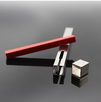 2018 Factory New Design Silver Color For Walmart Square Shaped Brass Chalk Holder