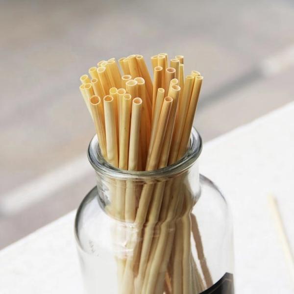 3-5mm Diameter Wheat Straws The Eco-Friendly Must-Have for Cafes and Coffee Shops