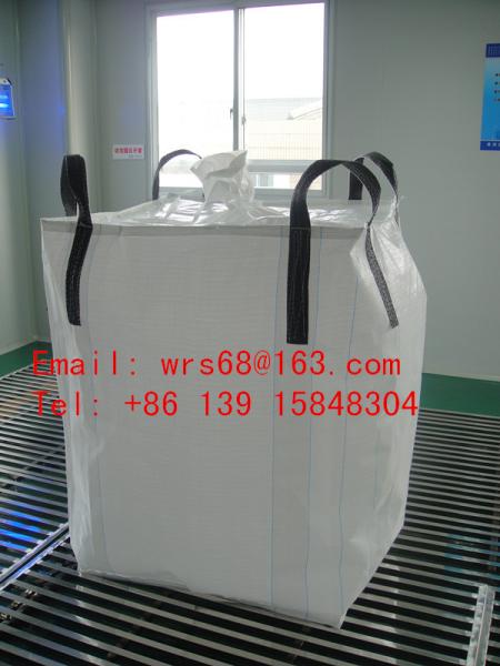 Tubular Type A big 2 Ton Bulk Bags Jumbo bag with PE liner Cement bulk bags