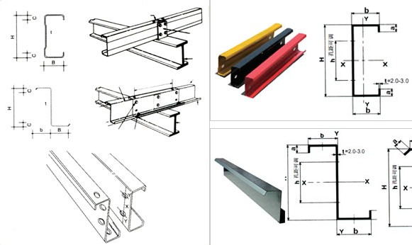 Advanced Metal Roof Structure Z Purlin Rolling Forming Machine Chain Drive