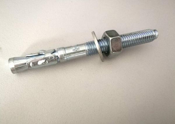 M6-M24 Wedge Anchor Bolts For Stone Concrete Grade 4.8 8.8  Iron Material