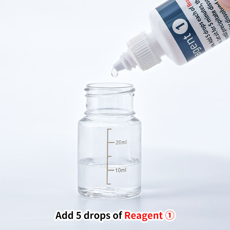 YIERYI Dissolved Oxygen Test Kit 2-10mg/L 120 Tests for Aquaculture Industrial Water Quality Monitoring