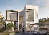 Villa prefabricada con una cubierta alegre