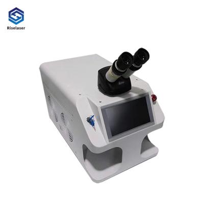 operação do botão da máquina de soldadura 110V do laser da joia 60w 220V um