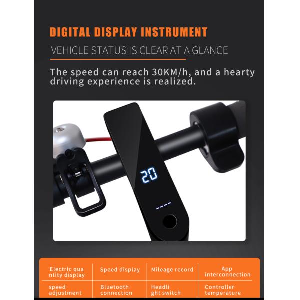 Folding Electric Scooter for Off Road Two-wheel Scooter ROHS Certificate 36V 350W