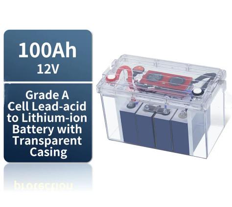 ISO9001 Camper Lithium RV Battery Practical Stable 5000 Cycles