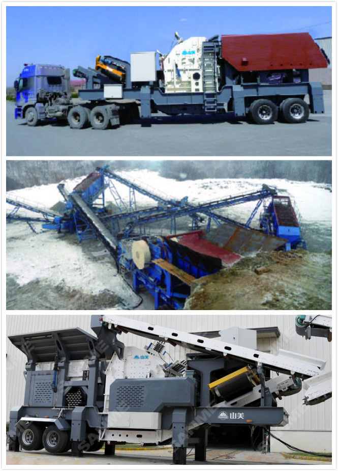 Дробилка удара металлургии 450t/H ширины 3110mm мобильная