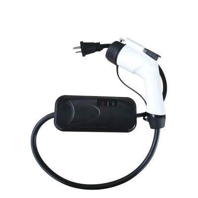 AC 3.5kW Portable EVSE Electric Vehicle Charger SAE J1772 Energy Charge
