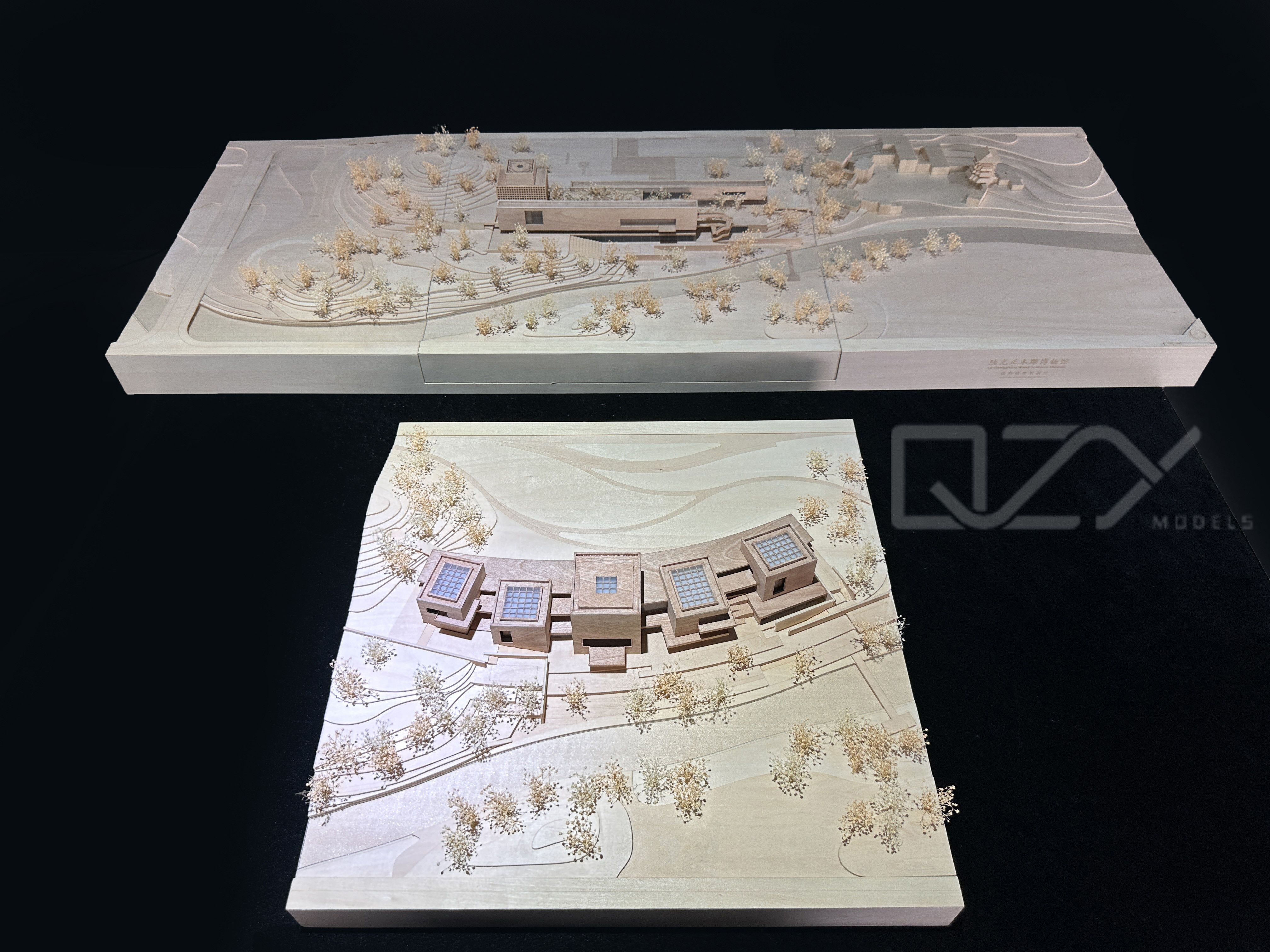 Ателье Apeiron Architects 1/500 Dongyang Музей Модель