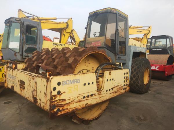                  Used Original Germany Bomag Bw219pd Sheep Foot Double Drum Vibratory Road Roller for Sale Bomag Hot Sale Soil Compactor Bw219 Bw217 in Stock             