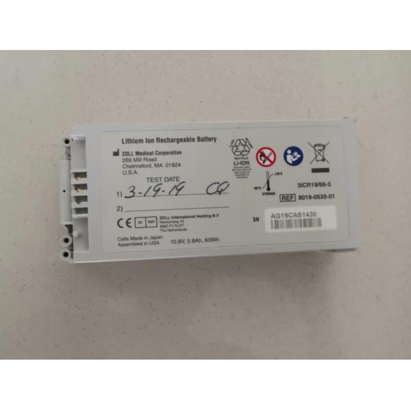 Zoll Lithium Lon Rechargeable Battery REF 8019-0535-01 Stable Performance