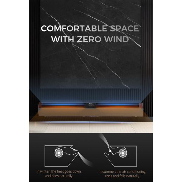 Primst 2024 Cabinet de télévision divisé Mode de réfrigération et de chauffage multifonctionnel supérieur