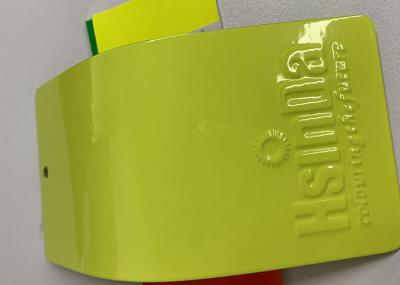 RAL 1026 Fluorescent Thermoset Epoxy Polyester Powder Coating Paint Uv Resistance