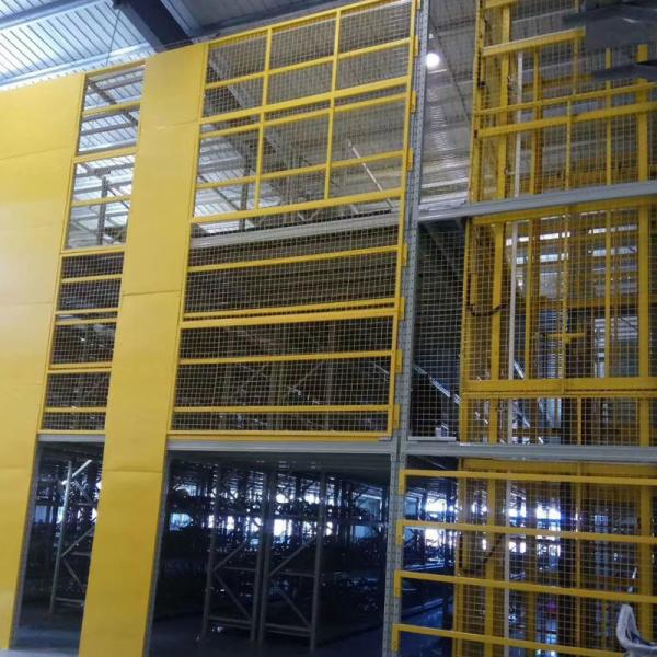 Customizable Mezzanine Racking System Warehouse Storage Racks Powder Coated