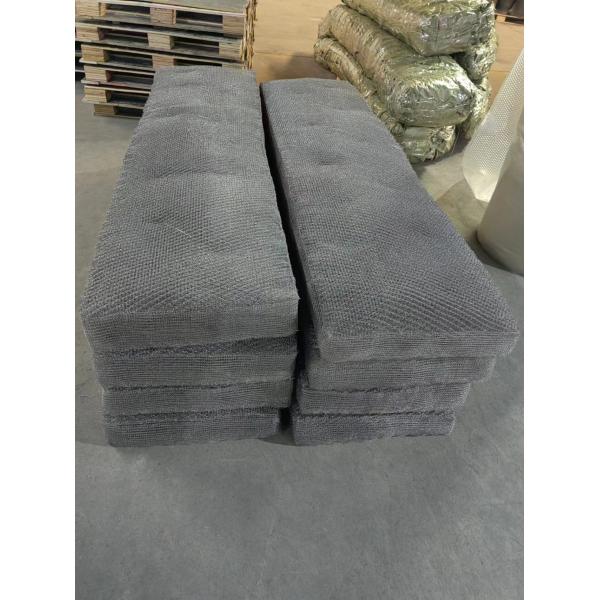 Вязаная нержавеющая сталь сплетенная проволочная сетчатая трубка Газовый жидкостный фильтр Вязание крючком