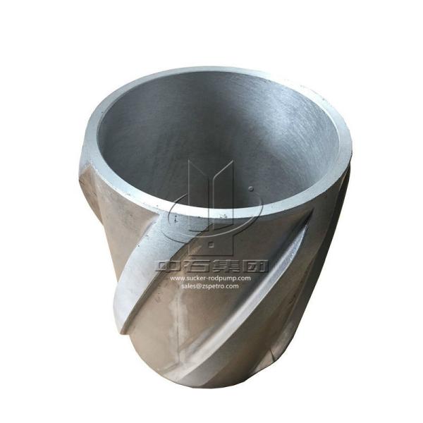 Type rigide solide de Vane Oilfield Cementing Tools Zinc de centralisateur en spirale d'alliage