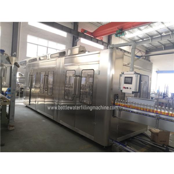 7000BPH 3 In 1 SUS304 Juice Filling Machine With Touch Screen
