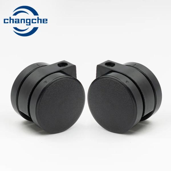 Top Plate Mounting Chair Rolling Wheels with Nylon Material